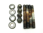1982 Yamaha DT125LC 10V - Cylinder Head Stud Bolt Nut Washer Set. Fixed Price $15.09.