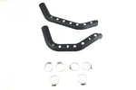 Drilled Heat Shield Set Black For Harley-davidson V-twin 30-1314. Fixed Price $93.99.