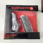 Kuryakyn Heavy Industries Footpegs Without Adapters Satin Black 7034. Fixed Price $66.49.