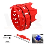 Exhaust Protector Guard Red For Honda Tlr 200 Reflex. Fixed Price $21.80.