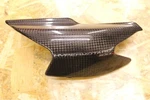 Ducati Hypermotard 1100 2008 2009 2010 Rear Upper Left Carbon Cover Exhaust. Fixed Price $110.00.