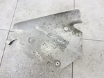 06-07 Kawasaki Ninja Rear Back Muffler Exhaust Pipe Cover Heat Shield. Fixed Price $17.94.