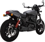 Vance & Hines Hi-output Black Slip-on Exhaust Muffler Street XG500 XG750 47943. Fixed Price $399.95.
