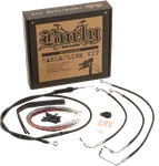 Burly Brand B30-1170 Brake Cable Control Kit 14" Ape Black Non-abs. Fixed Price $398.96.
