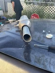 Ktm Sx-f Pipe Silencer Exhaust Oem Part# 772-05-079-000. Fixed Price $150.00.