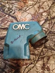 Exhaust Elbow 909218 Omc. Fixed Price $80.00.