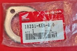 New Genuine Honda CB250 Two Fifty Joint Exhaust Pipe 1996-2001 18231KEN670. Fixed Price $31.34.