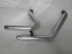 18+ Harley Davidson Flfb Fat Boy Softail Head Pipe W/ Heat Shields Satin Silver. Fixed Price $149.99.