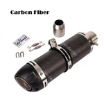 51MM Motorcycle Exhaust Tips Muffler Tail Pipe Carbon Fiber 350MM With Db Killer. Fixed Price $62.63.