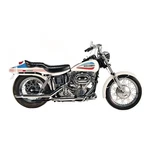 Paughco, Shorty Goose Cut Exhaust (38'') Chrome, 70-84 Fx Shovel (nu). Fixed Price $1449.39.