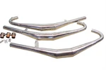 Kawasaki 750 H2A H2B H2C Chrome Exhaust Expansion Chambers Pipes *2796A. Fixed Price $1179.99.