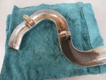 EB579 2004 Harley Davidson Fxdli Rear Header Pipe Shield Chrome. Fixed Price $68.99.