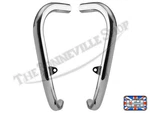 Triumph 750 T140 TR7 Uk Exhaust Pipe Set Fits 1973-79 Pn# 71-3755 71-3758 Un. Fixed Price $343.49.