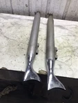 12 Harley Electra Glide Ultra Classic Flhtcu Fish Tail Pipes Muffler Exhaust. Fixed Price $134.85.