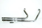 01 Harley Softail Flstf Fat Boy Oem Exhaust Header Pipes Vance & Hines Bracket. Fixed Price $399.00.