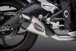 Yoshimura Alpha Slip Exhaust Stainless Fits Triumph Daytona 675 2013-2017. Fixed Price $749.00.
