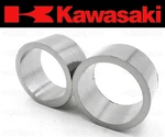 Set Of (2) Kawasaki Ninja ZX6R, ZX10R Exhaust Muffler Silencer Pipe Joint Gasket. Fixed Price $35.99.