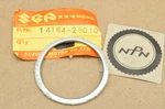 Nos Suzuki RM100 RM125 TC125 TC185 TM125 TS185 Exhaust Pipe Gasket 14184-28010. Fixed Price $8.25.