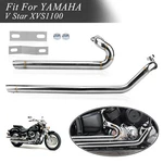 For Yamaha Star XVS1100 Shortshots Staggered Exhaust Muffler Pipes Chrome. Fixed Price $172.00.