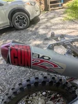 10-13 Yamaha YZ450F Big Gun Full Exhaust System. Fixed Price $500.00.