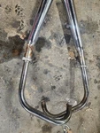 Kawasaki 80 KZ440 Belt Ltd Exhaust Headers Mufflers Tail Pipes Rusty. Fixed Price $100.00.