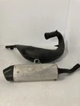 2018-2026 Yamaha YZ65 Complete Exhaust- Header Pipe And Silencer Oem Take Off. Fixed Price $250.00.