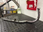 Panhead Rigid Frame Paughco Nos Pipe Set. Fixed Price $125.00.