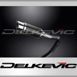 Suzuki GSX-R750 2001-2003 Delkevic Slip 8" Round Carbon Exhaust Muffler Kit. Fixed Price $309.99.