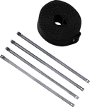 Cycle Performance Exhaust Pipe Wrap 2" 25' Metallic Black CPP/9242. Fixed Price $88.99.