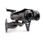 Hmf Titan Qs Quiet Blackout Dual Slip On Exhaust Pipe Mufflers Polaris Rzr Pro. Fixed Price $1049.95.