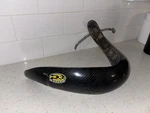 P3 Carbon Pipe Guard Ktm Xc-w Tpi & Exc 2020 2025 Husq TE150(I). Fixed Price $180.00.