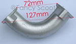 Atv Intake Manifold XS-58 For Peace Roketa,taotao,sunl,bms,bmx 110CC 125CC Quads. Fixed Price $11.24.