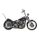 Paughco, Shorty Goose Cut Exhaust (38'') Chrome, 58-64 Pan(nu). Fixed Price $1681.06.