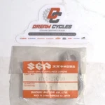 Nos Suzuki 125 250 Rmx Plate,muffler Mtg 14761-27C00 New Oem Factory Part. Fixed Price $12.29.