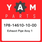 1P8-14610-10-00 Yamaha Exhaust Pipe Assy 1P8146101000, New Genuine Oem Part. Fixed Price $394.33.