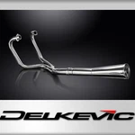 Honda CX500C Deluxe Full Exhaust 2-1 Stainless Megaphone Muffler. Fixed Price $369.99.