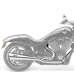 Victory Motorcycle New Oem Chrome Cobra Stage Tri-pro Exhaust, 2878995-156. Fixed Price $149.86.