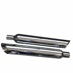 For 1995-2016 Harley Davidson Slip Muffler Touring Models Reverse Angle Cut. Fixed Price $196.74.