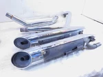 2004-2009 Honda VTX1300C Lower Exhaust Header & Muffler Pipes. Fixed Price $299.95.