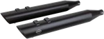 & Cycle 4" Touring Slip-on Mufflers Black 550-0696. Fixed Price $553.99.