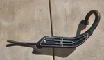 1971-1972 Yamaha JT1 JT2 60 Used Exhaust Pipe With Heat Shield. Fixed Price $75.50.