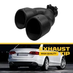 Dual Exhaust Tail Pipe 2.5'' Inlet 7" Outlet 8.5" Long Muffler Tips Eou. Fixed Price $43.69.