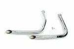 V-twin Exhaust Goose Drag Pipe Set With Slash Cut Ends 30-3128. Fixed Price $322.01.