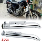 Pair Motorcycle Exhaust Silencer Muffler Pipe For Suzuki GZ250 GN250 GS400 GS550. Fixed Price $109.07.