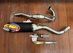 Exhaust Full System Stainless Pipe Black Fit Honda Crf 250 Rl 2017-2020. Fixed Price $329.49.