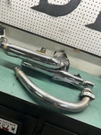 84-85 Yamaha XV700 Virago Exhaust Muffler Pipes Oem Original Set. Fixed Price $75.00.