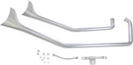 Paughco Upsweep Fishtail Exhaust System Chrome #716B2F Harley Davidson. Fixed Price $1103.59.