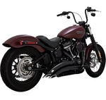 Vance & Hines Harley M8 Softail 18-24 Black Big Radius 2INTO2 46077 Streetbob. Fixed Price $720.00.