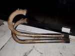 1996 Ktm 620 IC4 Exc Exhaust Pipe L/s R/s 58305051300 58305151100 W/ Protector. Fixed Price $109.99.