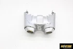 04-06 Yamaha FZ6 Rear Back Muffler Exhaust Pipe Cover Heat Shield Guard. Fixed Price $40.00.